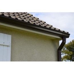 GOUTTIERE ALUMINIUM NOIR